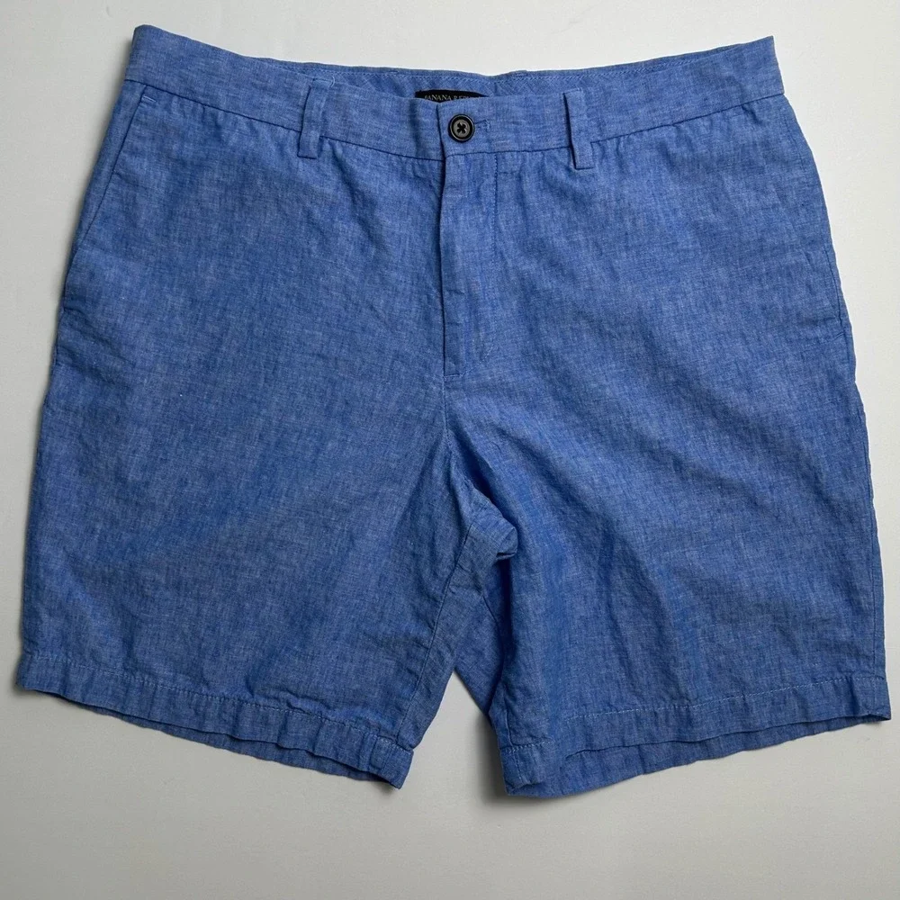 Banana Republic Aiden‎ Shorts Casual Summer Mens Size 35 9